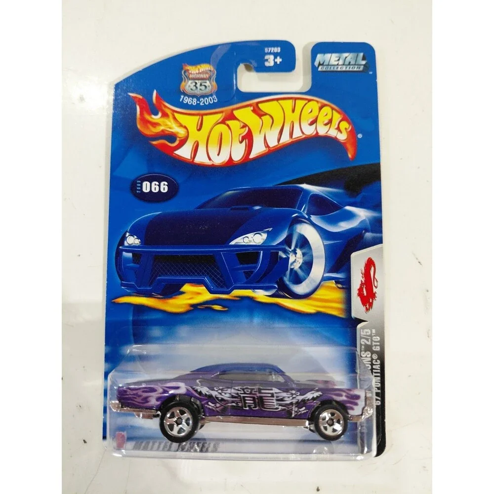 NIP Hot Wheels Dragon Wagon 1:64 Die Cast 1967 Pontiac GTO Muscle Car